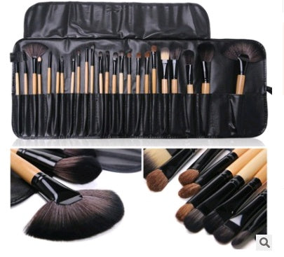 24-Piece Professional Makeup Brush Set