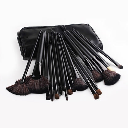 24-Piece Professional Makeup Brush Set