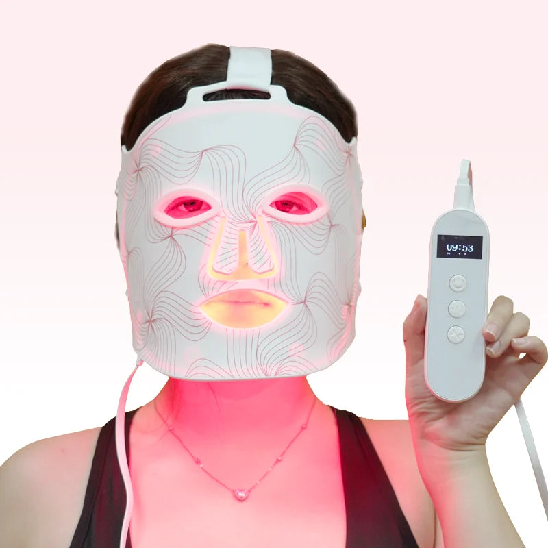 Red Light LED Silicone Therapy Mask