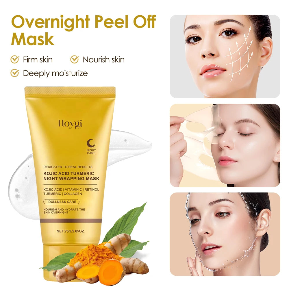 Kojic Acid Turmeric Overnight Peel-Off Mask