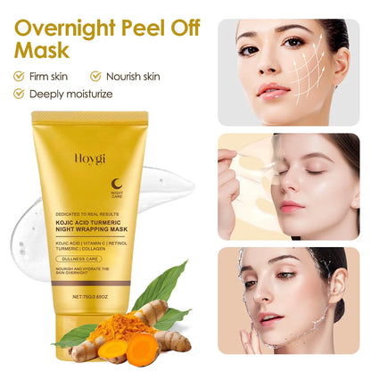 Kojic Acid Turmeric Overnight Peel-Off Mask