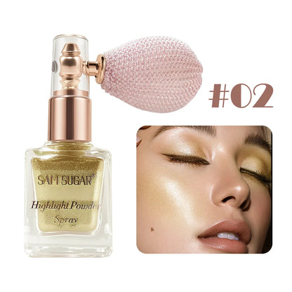 Waterproof Fine Glitter Highlighter Spray