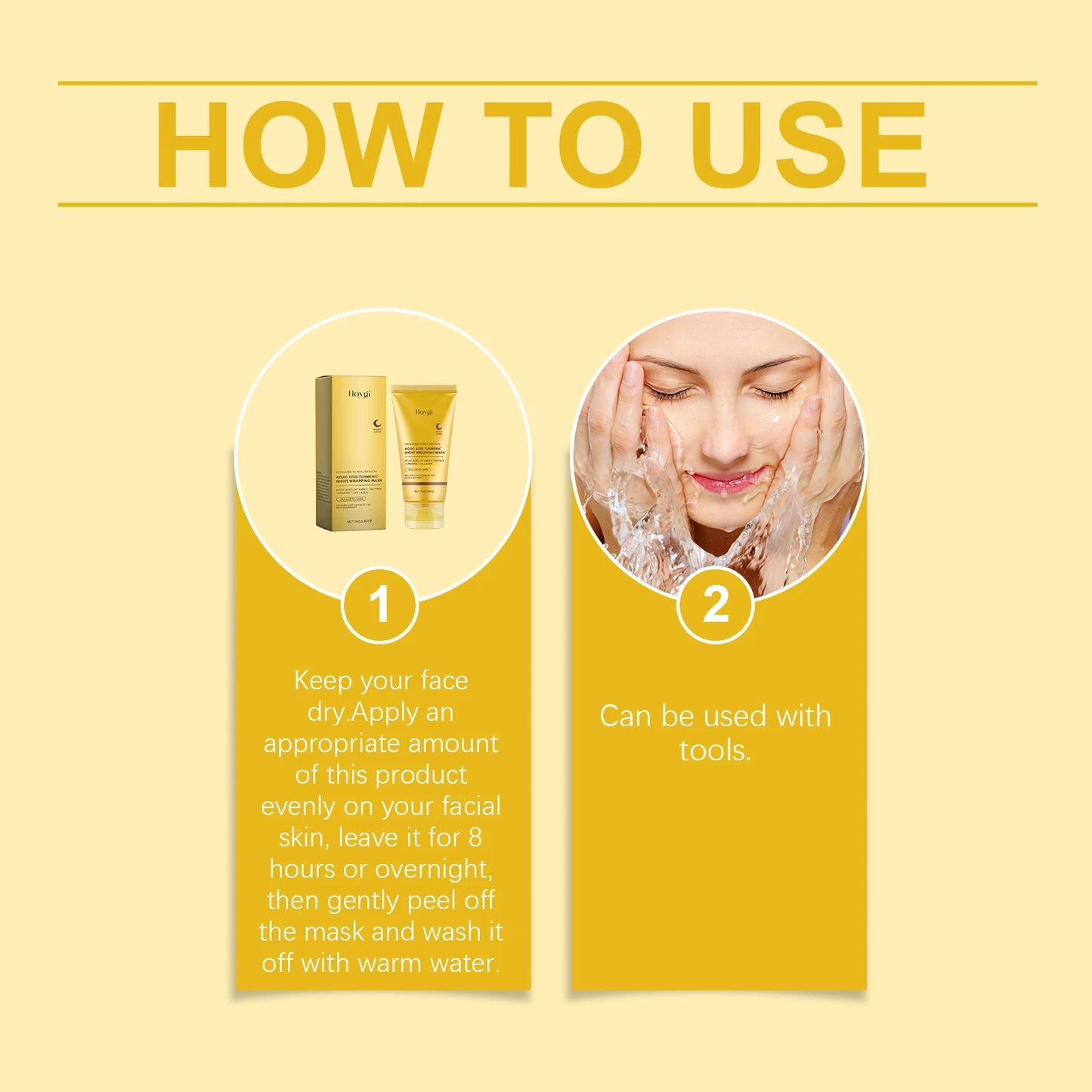 Turmeric Collagen Overnight Peel-Off Mask