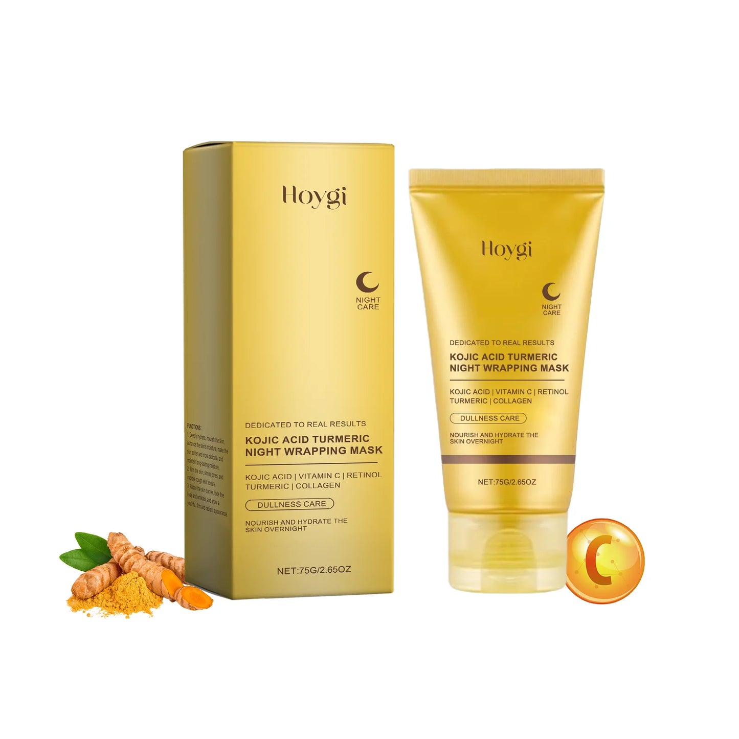 Turmeric Collagen Overnight Peel-Off Mask