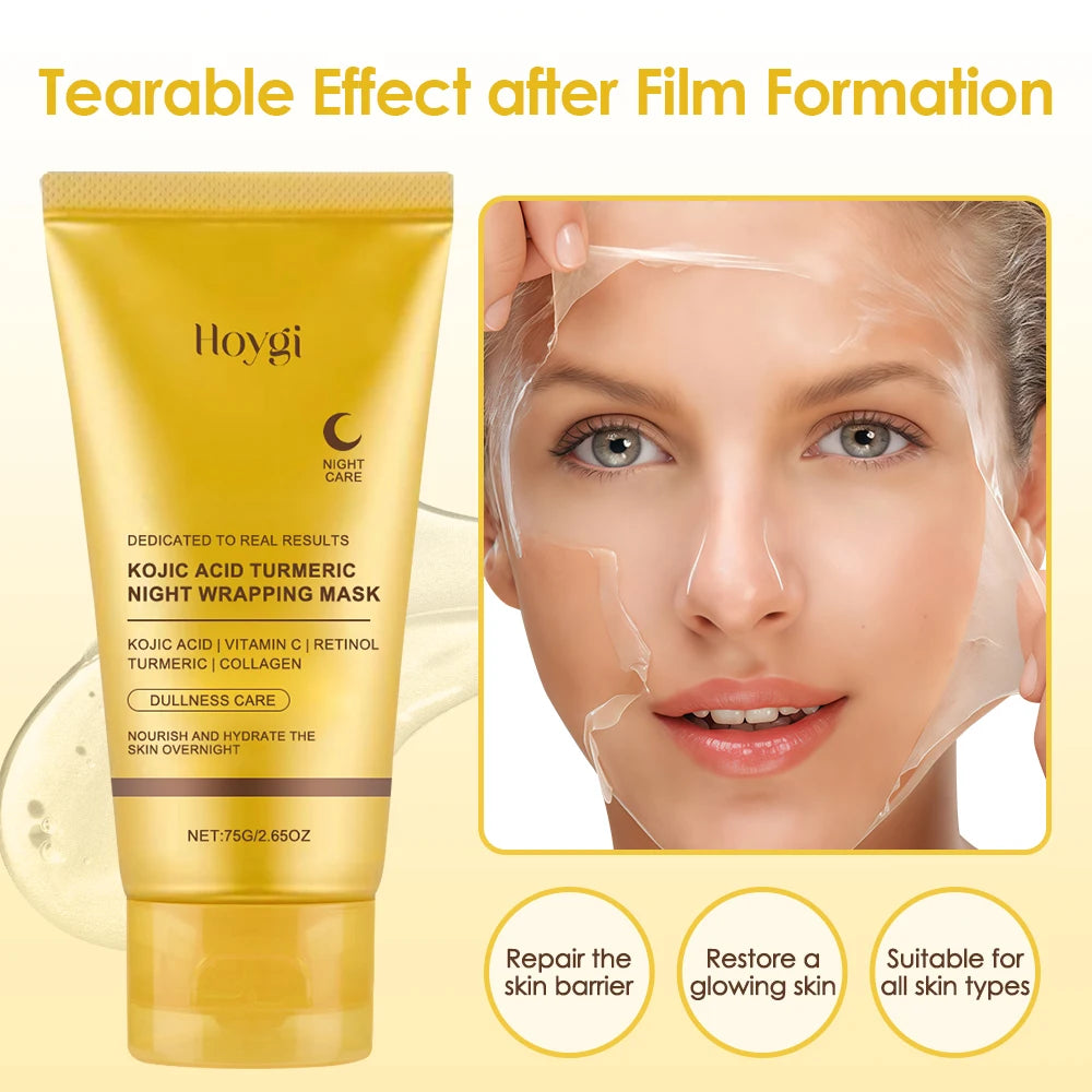 Kojic Acid Turmeric Overnight Peel-Off Mask