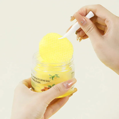 Turmeric Kojic Acid Exfoliating Cleansing Pads