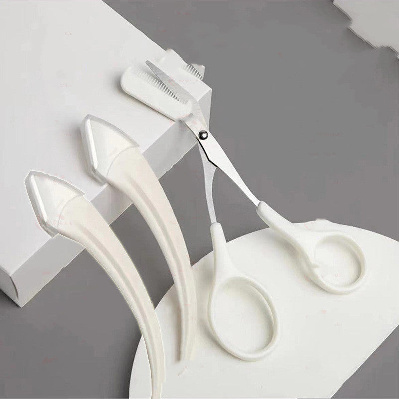 Curved Eyebrow Trimming Razor